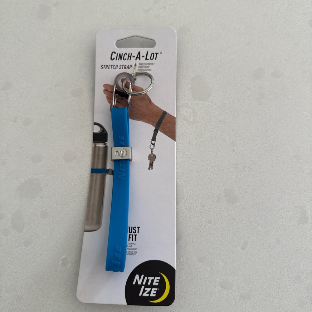 Blue Key & Card Holder